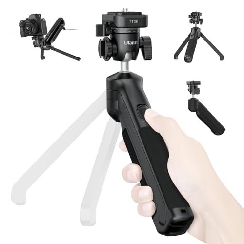 TT38 One Click Opening Vlogging Tripod w Uka F38 Quick