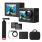 SVGo2 4K 30fps Action Camera Snorkeling Kit with Floating Hand Grip