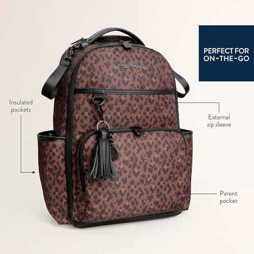 Boss Plus Large Diaper Bag Backpack with 19 Pockets