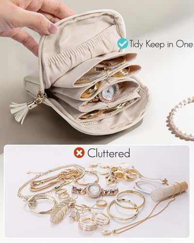 Small Travel Jewelry Case