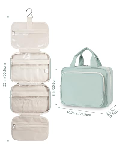 Hanging Toiletry Bag for Women Travel Makeup Bag Organizer Toiletries Bag for Travel Size Essentials Accessories Cosmetics