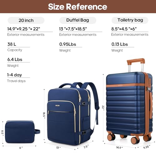 Luggage Sets 3Piece (3 Count)