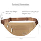 Fanny Pack Shoulder Sling Bag for Men Women