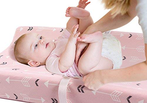 Stretchy Changing Pad Covers BROLEX 2 Pack Jersey Knit Changing Table Covers for Girls Boys (2 Count)