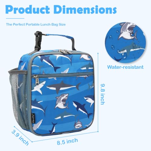Kids Lunch box Insulated Soft Bag Mini Cooler Back to School Thermal Meal Tote Kit for Girls
