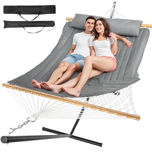 2 Person Double Hammock with Stand