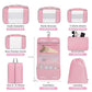 8 Set Packing Cubes Various Sizes Packing Organizer for Travel Accessories Luggage Carry On Suitcase