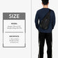 Medium Crossbody Sling Backpack Anti Theft Backpack for Traveling Chest Shoulder Bag
