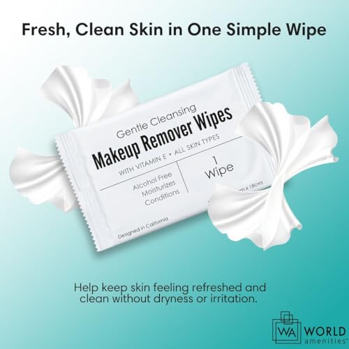 Individual Makeup Remover Wipes (50 Count)