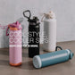 Powerfill Pro 40oz Stainless Steel Sip or Chug Water Bottle