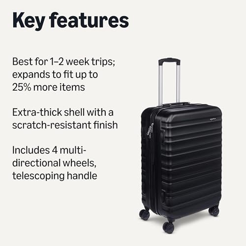 26" Hardside Medium Checked Luggage