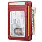 Slim Minimalist Front Pocket RFID Blocking Leather Wallets for Men and Women