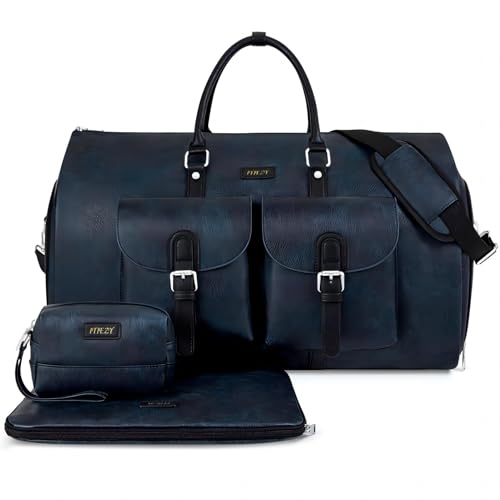Garment Bag for Travel Convertible Carry on Travel Duffel Bag for Men Women
