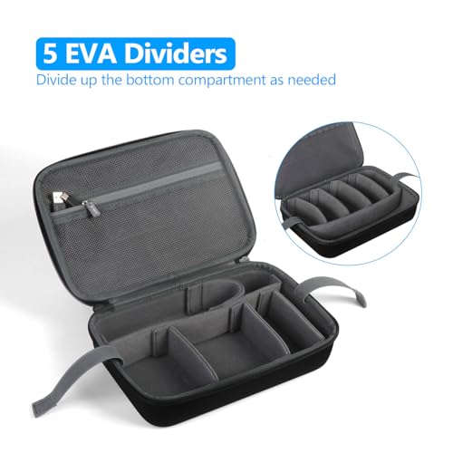 PU Leather Hard Shell Carrying Case for GoPro Hero13