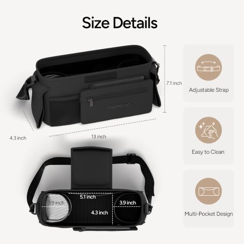 Lithe V2 Lightweight Travel Stroller with Organizer Included