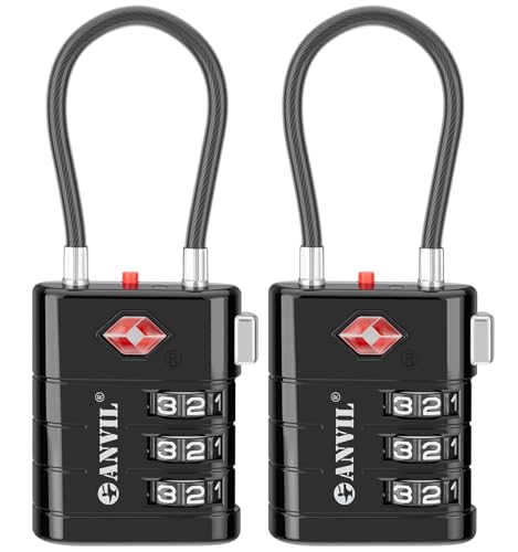 TSA Approved Luggage Locks (2 Count)