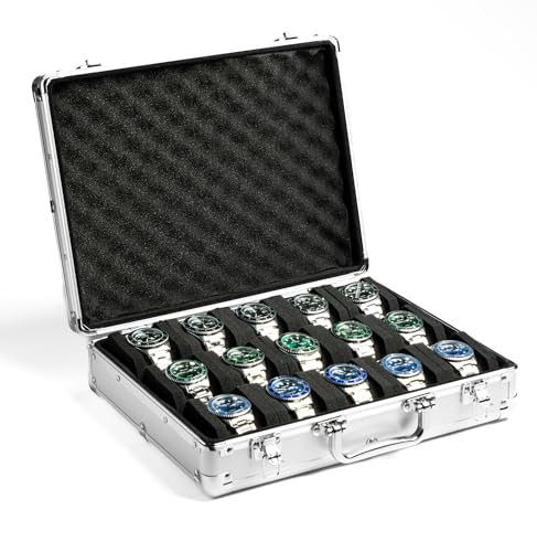 15 slots Watch organizer Case