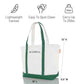 Medium Classic Personalized Monogram Canvas Tote Bag for Women