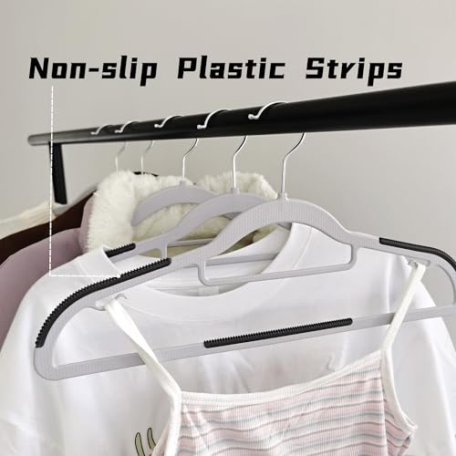 Plastic Clothes Hangers 30 Pack (30 Count)