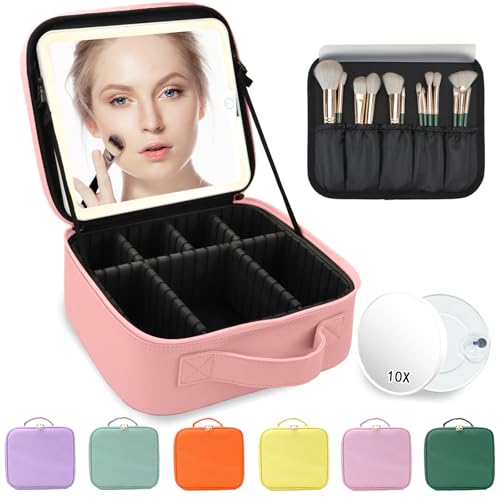 Makeup Bag with Mirror