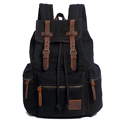 High Capacity Canvas Vintage Backpack