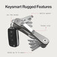 KeySmart Rugged Keychain Multitool Key Holder (2 Count)
