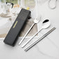 Travel Utensils with Case (4 Count)