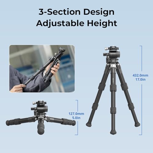 Carbon Fiber Tabletop Tripod Kit