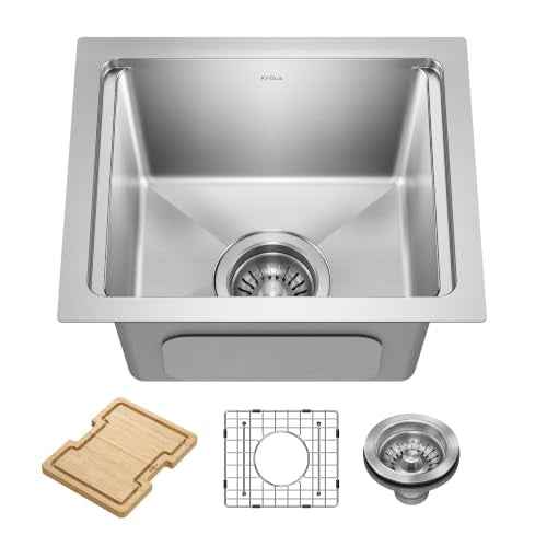 Fairlane 15 in Undermount Workstation Single Bowl 18