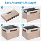 Large Fabric Storage Bins 6 Pack