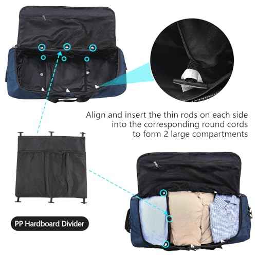 110L Expandable to 140L 32” Foldable Oxford Soft