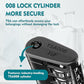 TSA Approved Luggage Locks with Search Alert Indicator (3 Count)