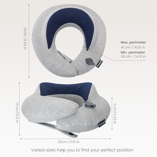 Inflatable Travel Neck Pillow Plane