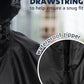 Waterproof Rain Poncho for Women Packable Hooded Raincoat with Pocket