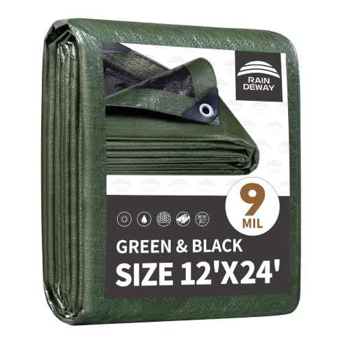 12x24 Feet Tarp Waterproof