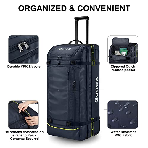 Rolling Duffle Bag with Wheels