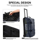 Rolling Duffle Bag with Wheels