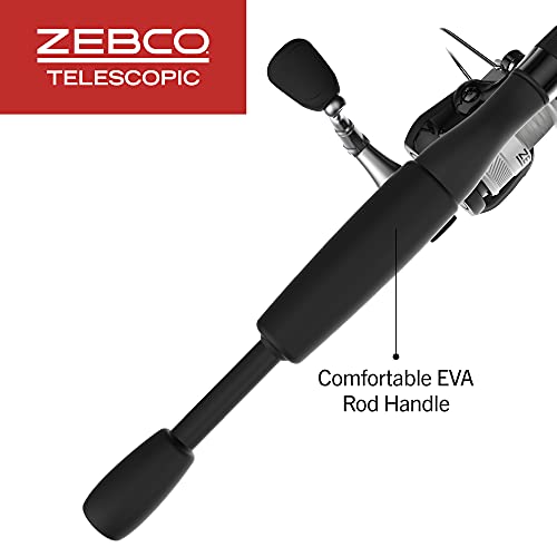 33 Spinning Reel and Telescopic Fishing Rod Combo