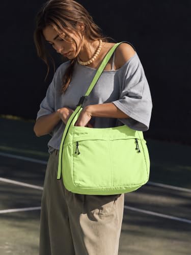 20L Crossbody Tote Bag Large Capacity Lightweight Hobo Shoulder Sling Bags for Gym Shopping Beach Travel