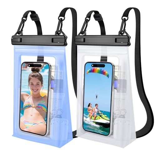 2 Pack Large Waterproof Phone Pouch (2 Count)