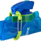 Vapur Collapsible Water Bottle With Carabiner, Compact Bottle Folds Flat For Hydration On The Go, Ideal for Traveling, Hiking or Camping, 34 Ounce, Blue, Pack of 1