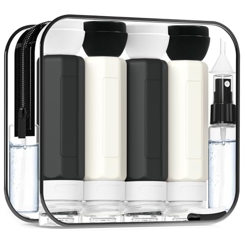 Travel Bottles for Toiletries 3oz (17 Count)