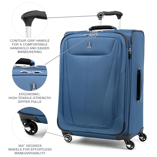 Maxlite 5 Softside Checked Luggage Spinner