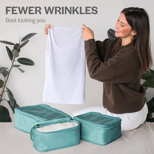 Compression Packing Cubes for Travel (4 Count)