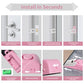 Portable Door Lock & Door Stop Alarm Set