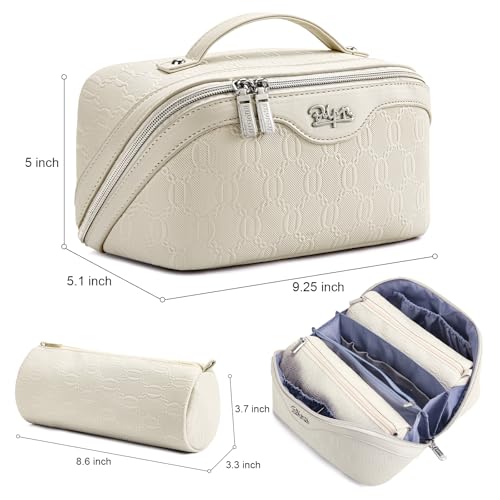 Travel Makeup Bag Cosmetic Bags for Women (3 Count)