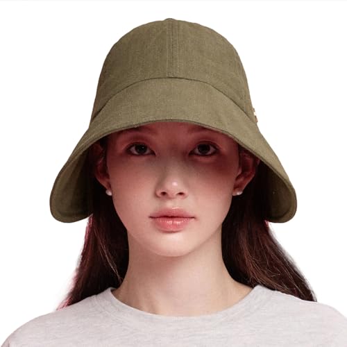 Linen blend Victorian Bonnet Hat Sun Cap