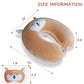 Cute Travel Pillow with Sleep Eye Mask Cartoon Headrest & Neck Pillow for Kids Boys & Girls