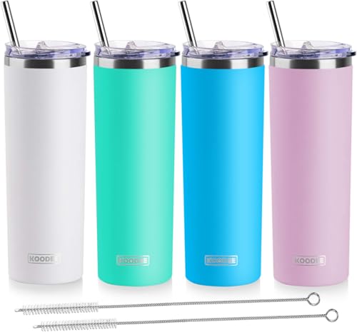 20 oz Tumbler with Lid and Straw