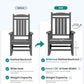 Outdoor Rocking Chair Set of 6 (6 Count)